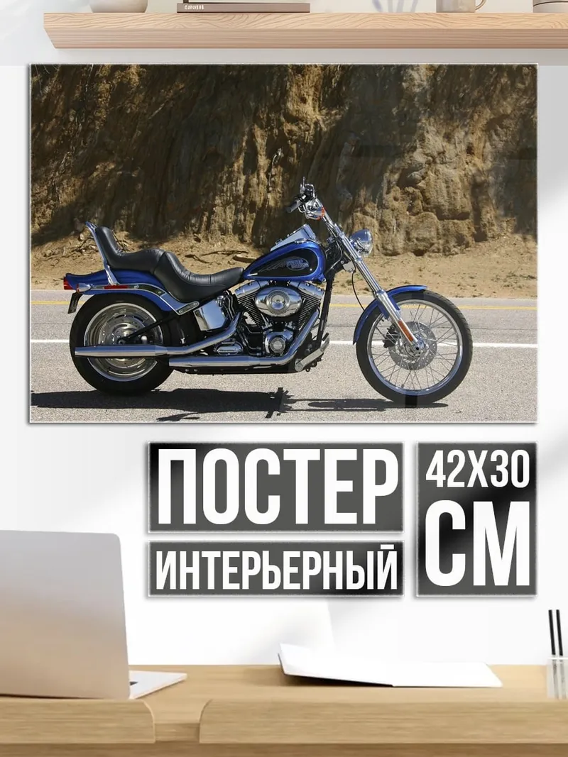 Постер Чоппер на дороге