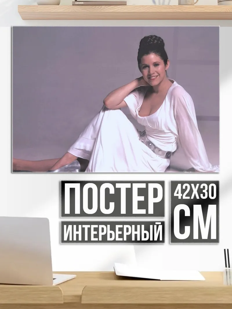 Постер Принцесса Лея