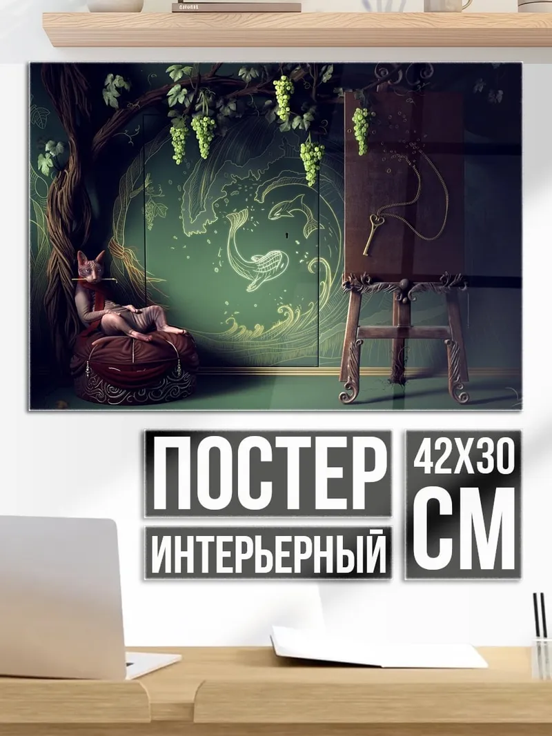 Постер Лесная нимфа