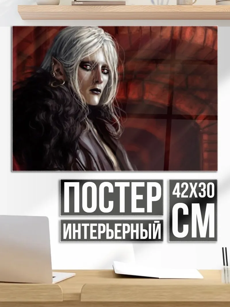Постер Эльфийка в замке