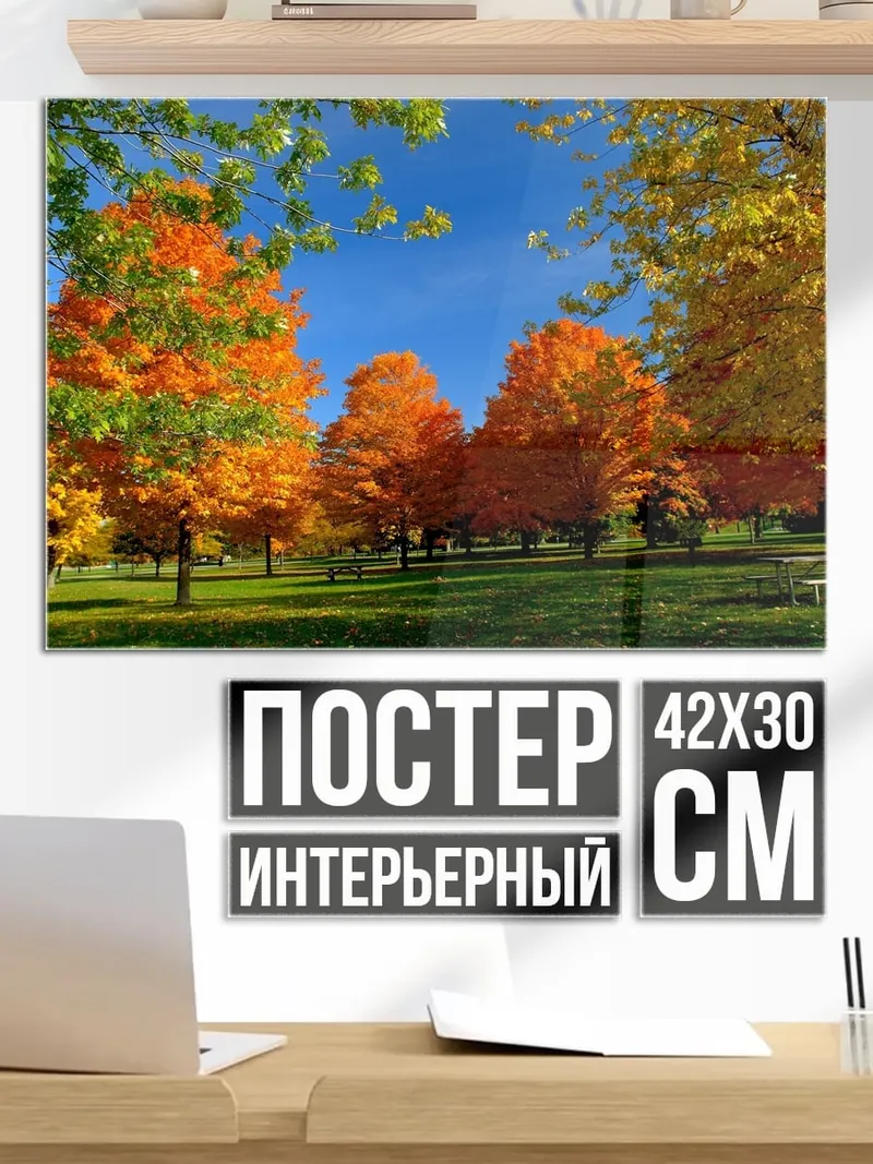 Постер Осенний парк