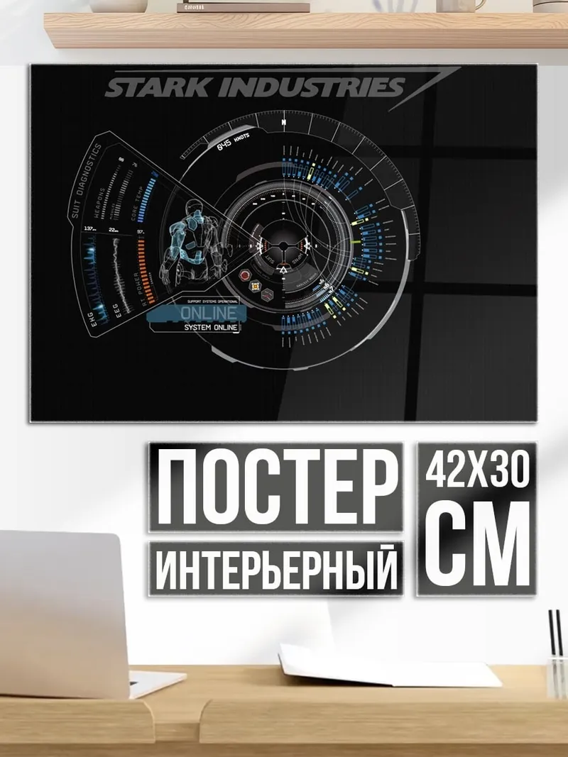 Постер Технологии Старк Индастриз