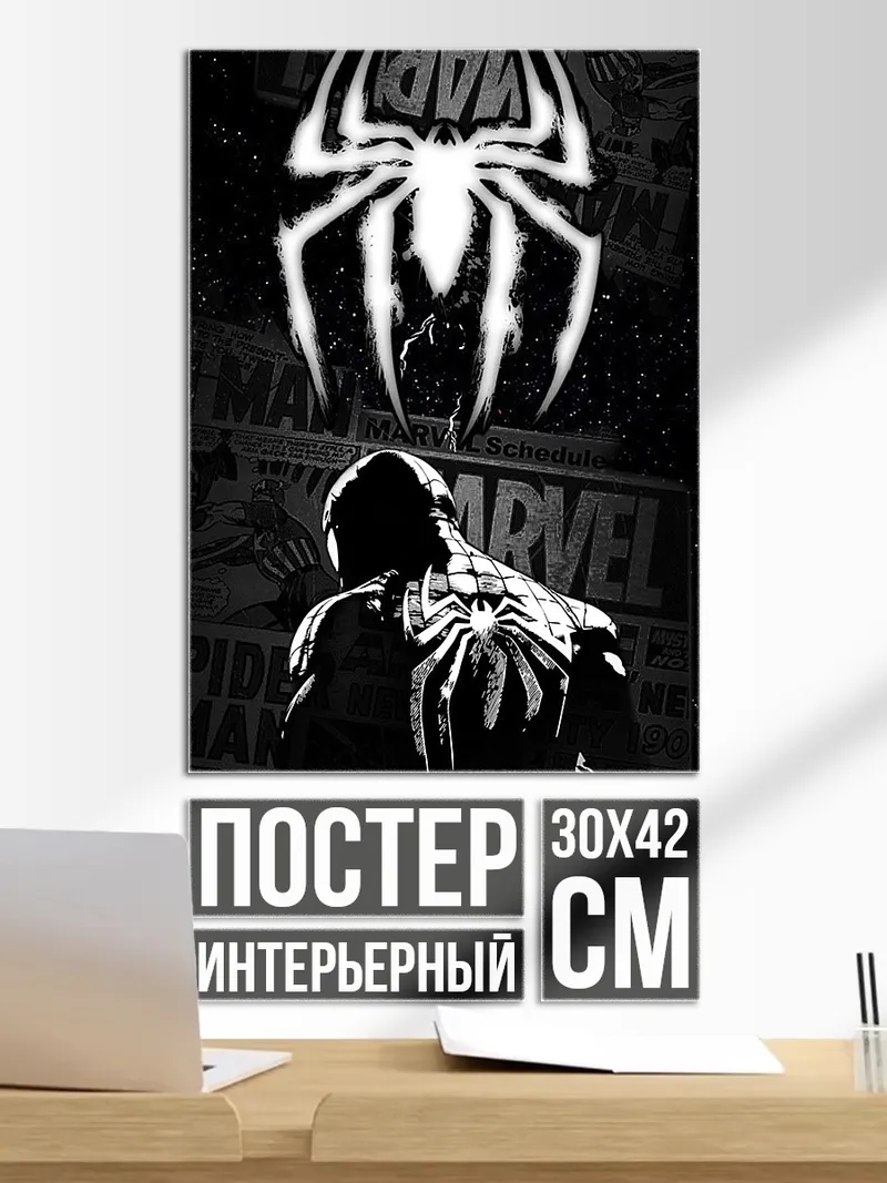 Постер Человек-паук в тени