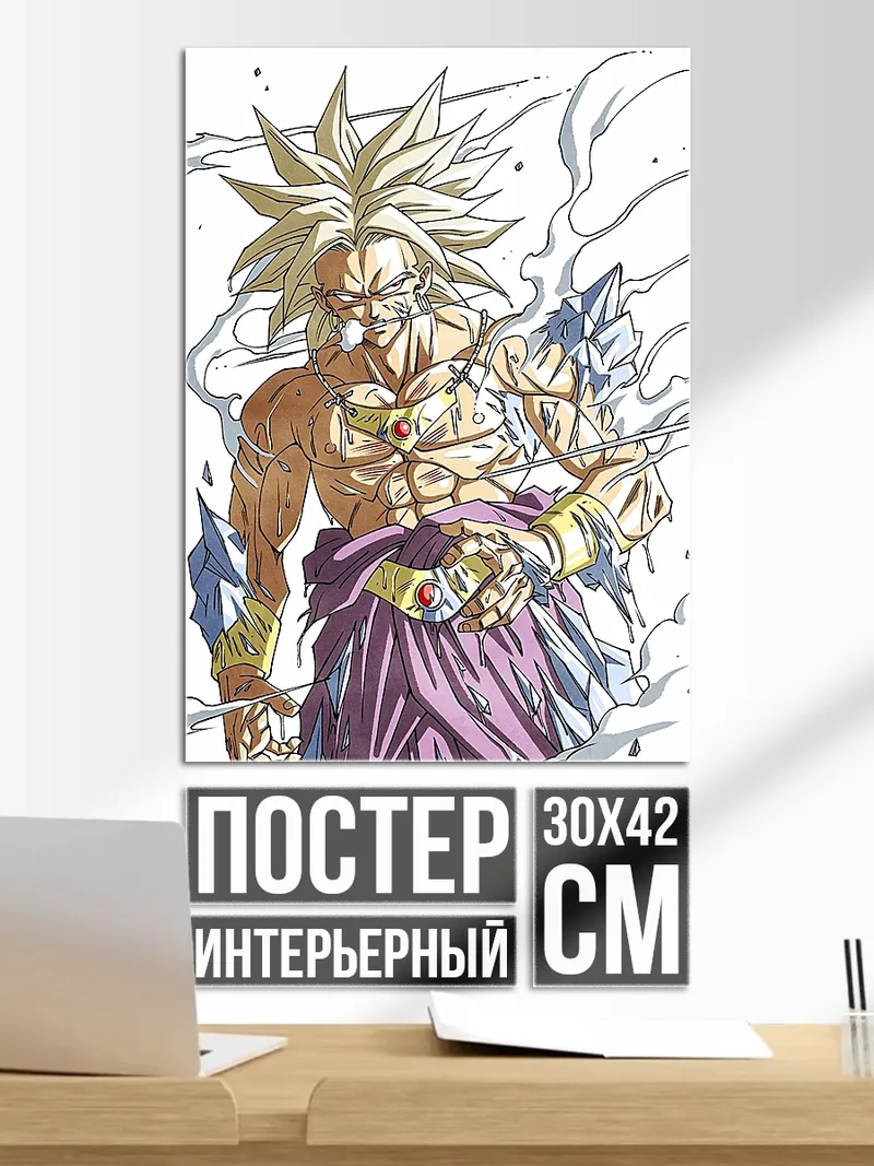 Постер Супер Сайян Броли