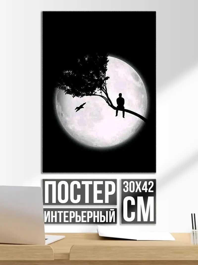Постер Одиночество под луной
