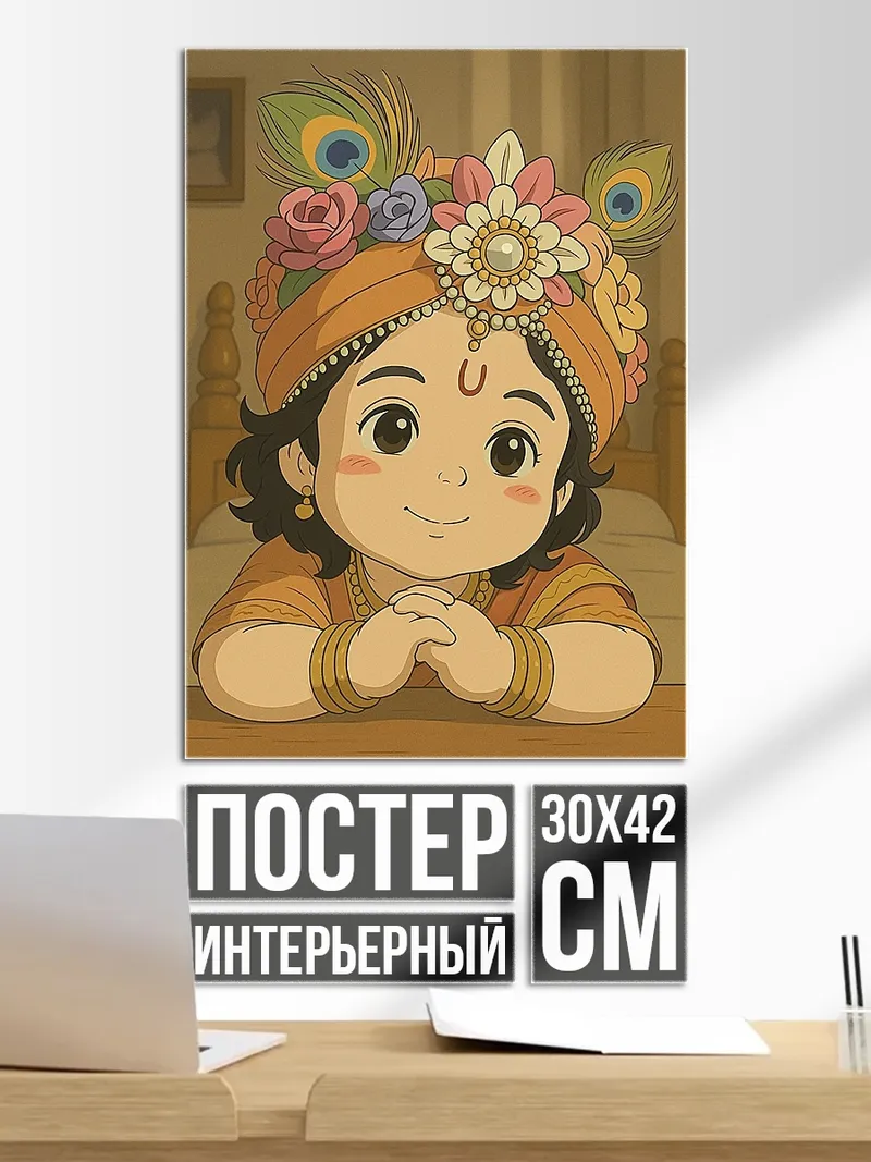 Постер Маленький Кришна