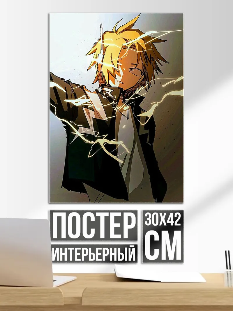 Постер Денки Каминари Молния