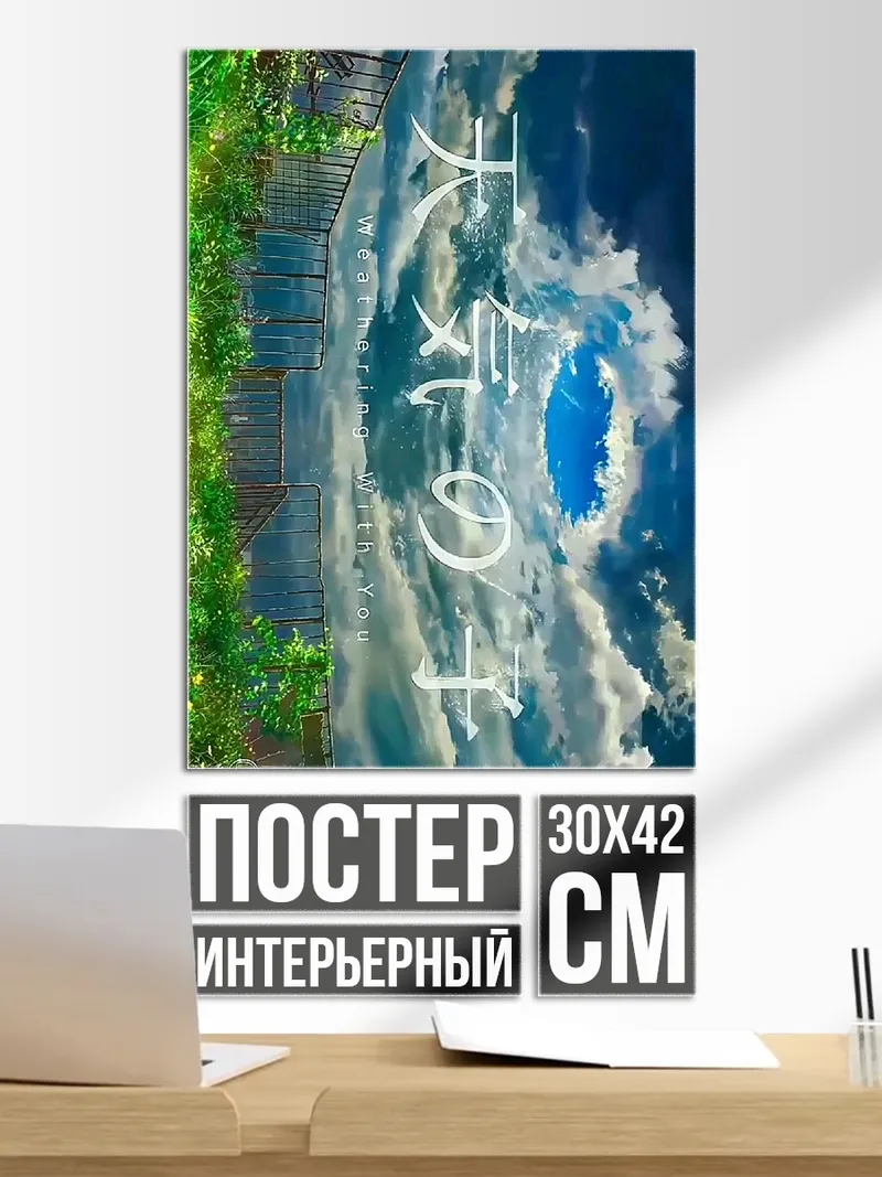 Постер Небо и облака