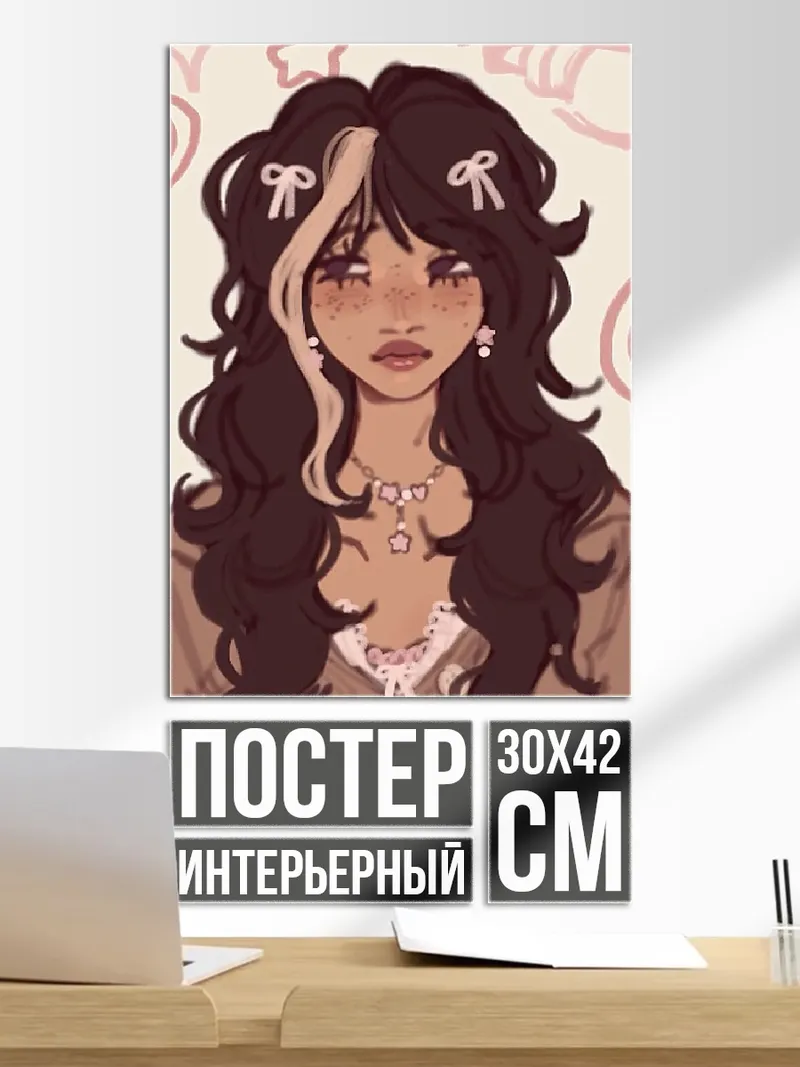 Постер Девушка в стиле пин-ап