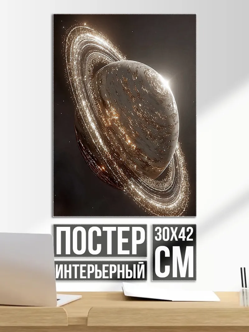 Постер Кольца Сатурна