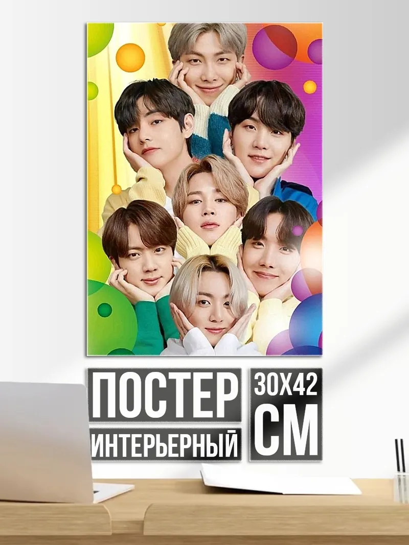 Постер BTS группа
