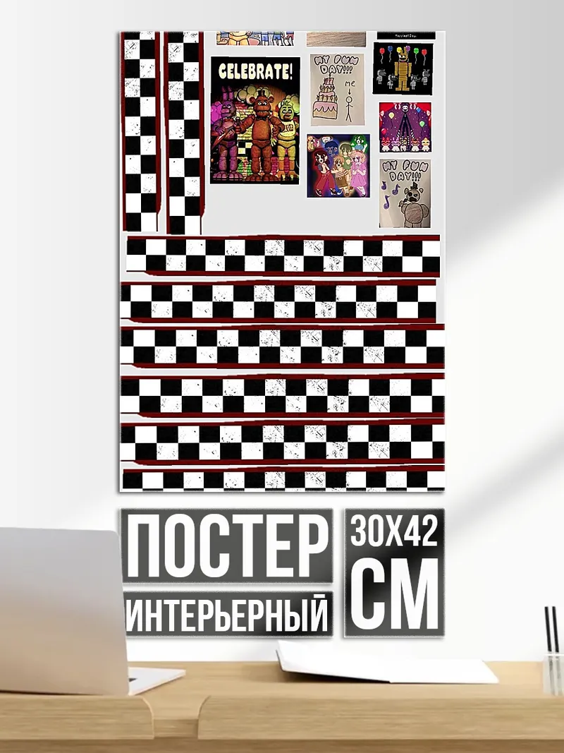 Постер Коллекция стикеров