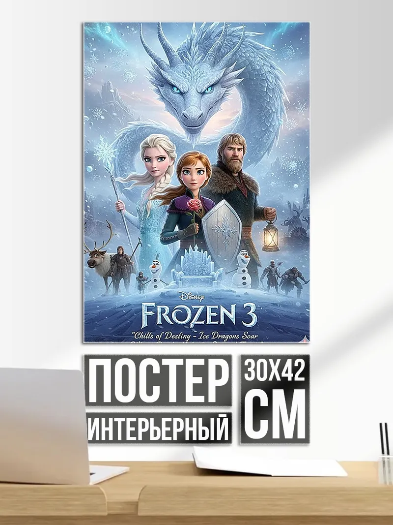 Постер Холодное сердце 3