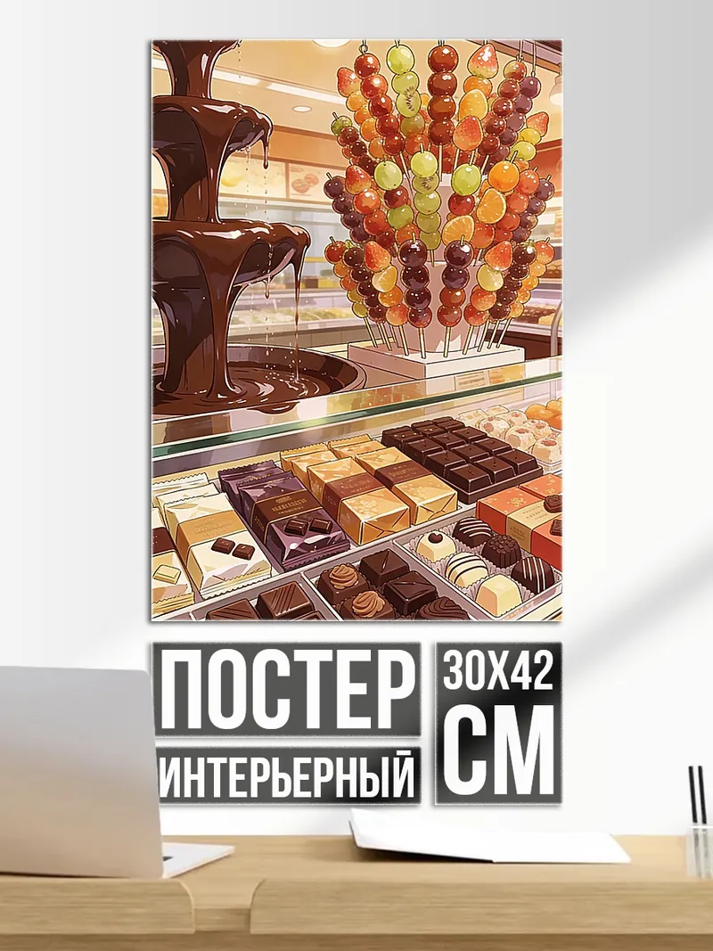 Постер Шоколадный рай
