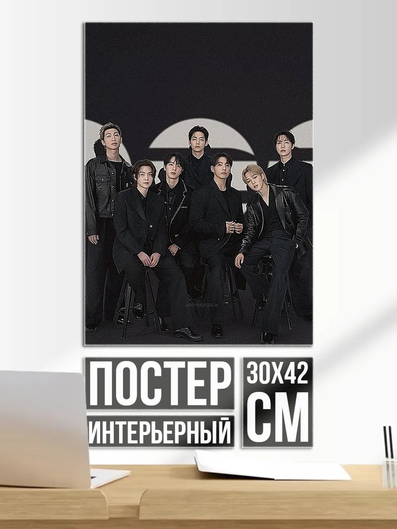 Постер Группа BTS