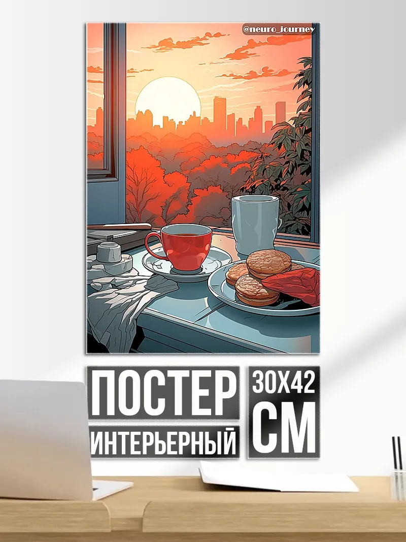 Постер Завтрак на рассвете