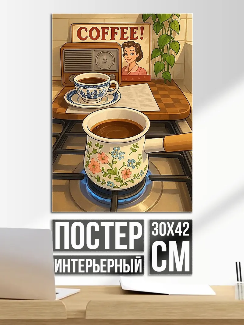 Постер Кофе