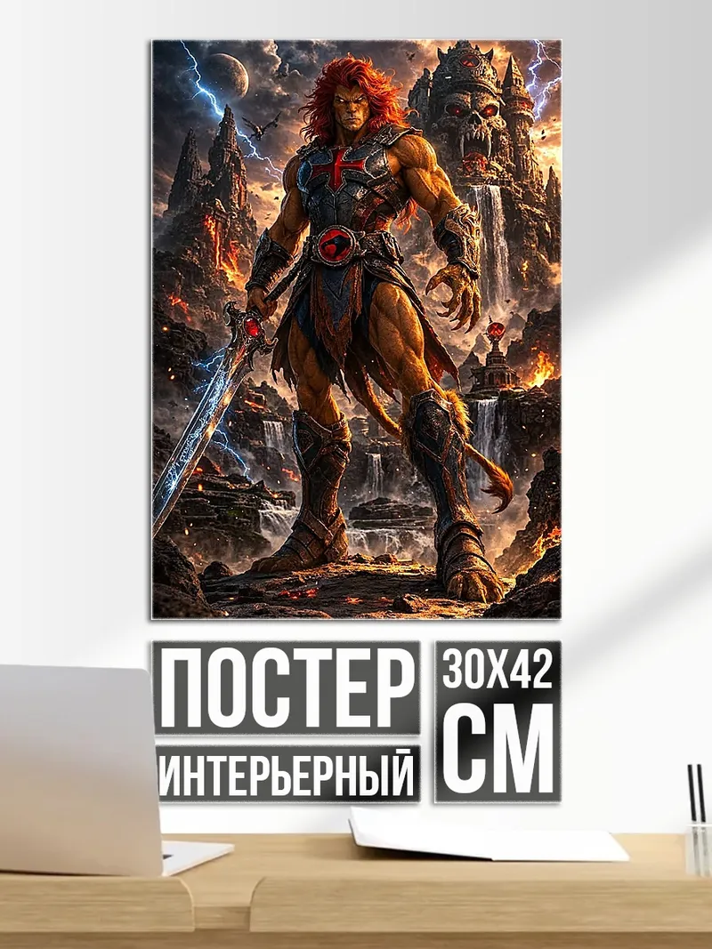 Постер Лайон-О Властелины вселенной
