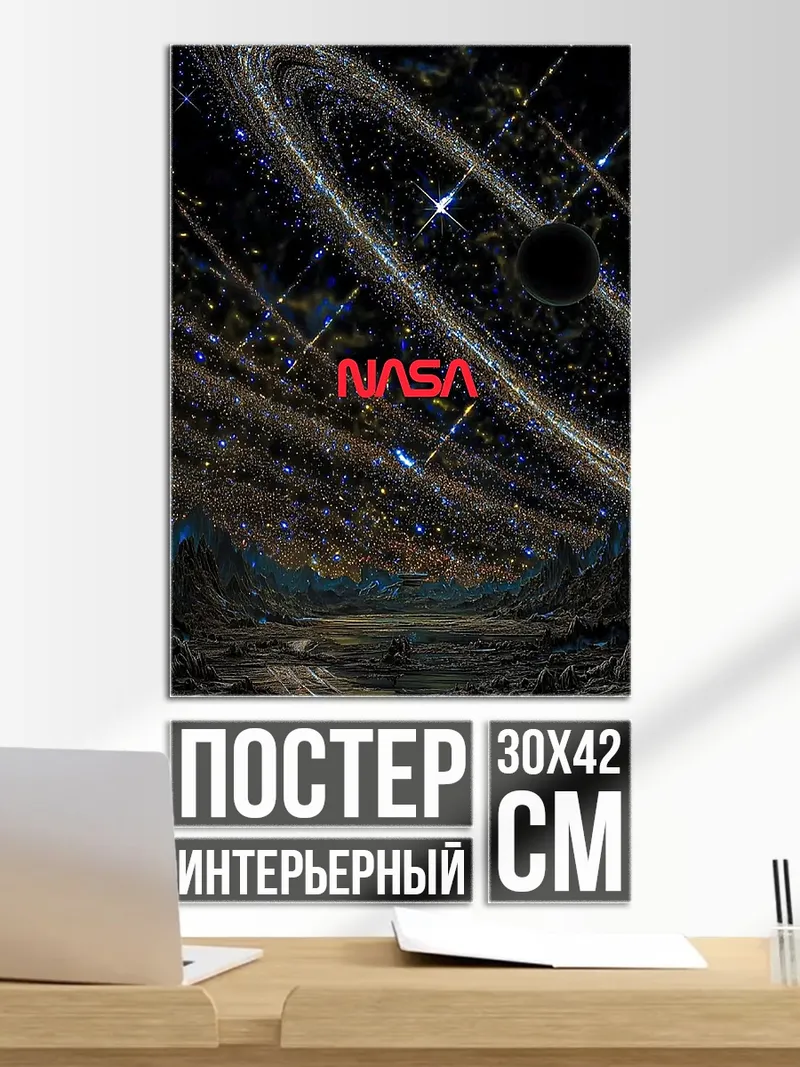 Постер космос NASA
