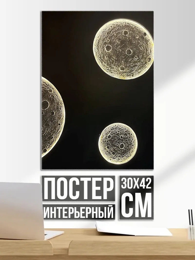 Постер Космические планеты