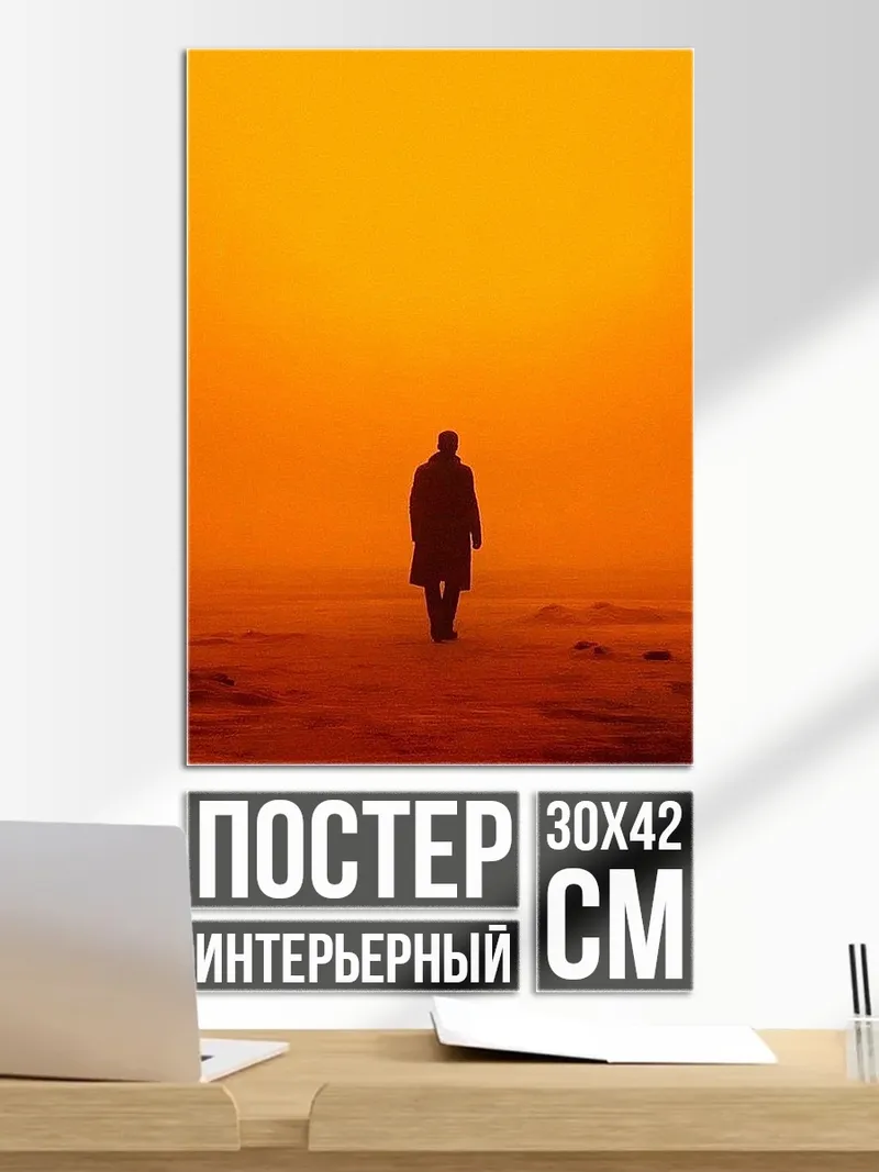 Постер Человек в тумане