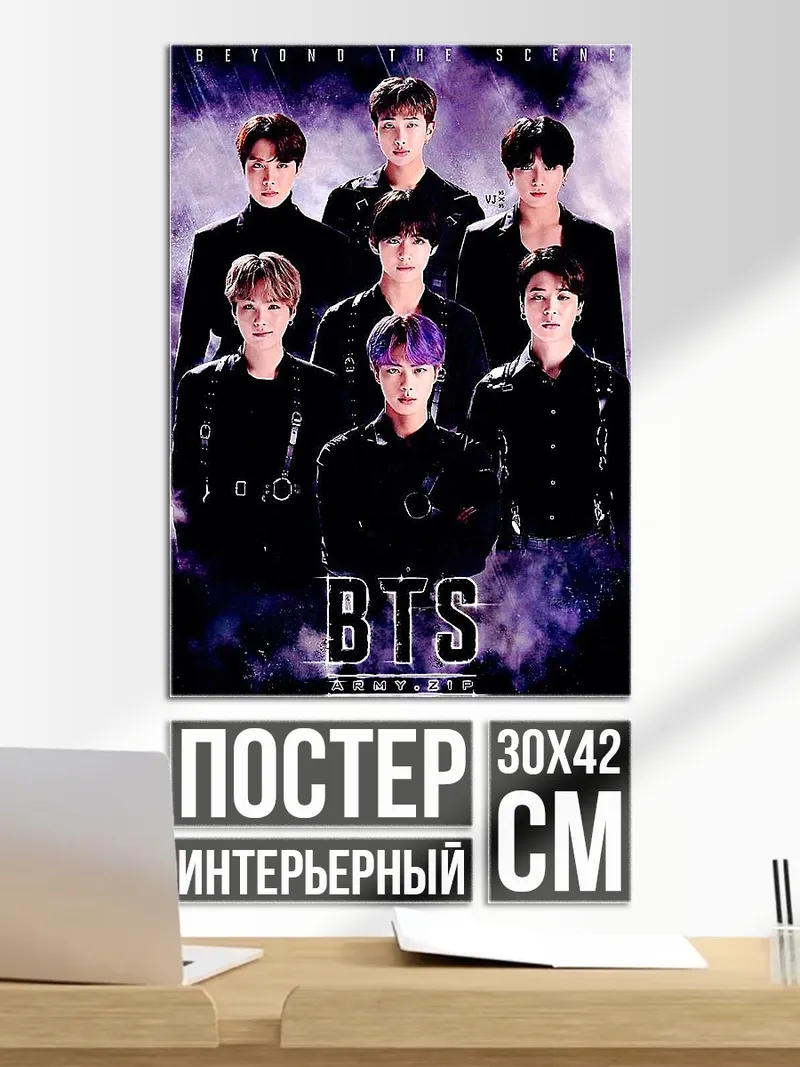 Постер Группа BTS