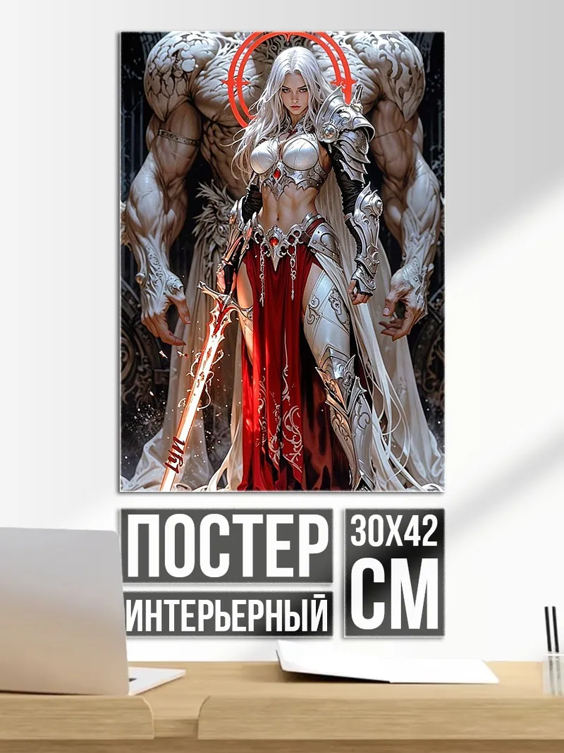 Постер Воительница с мечом