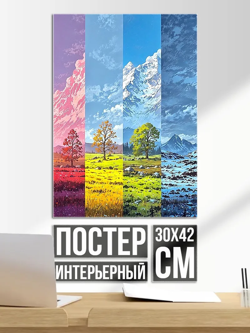 Постер Четыре времени года