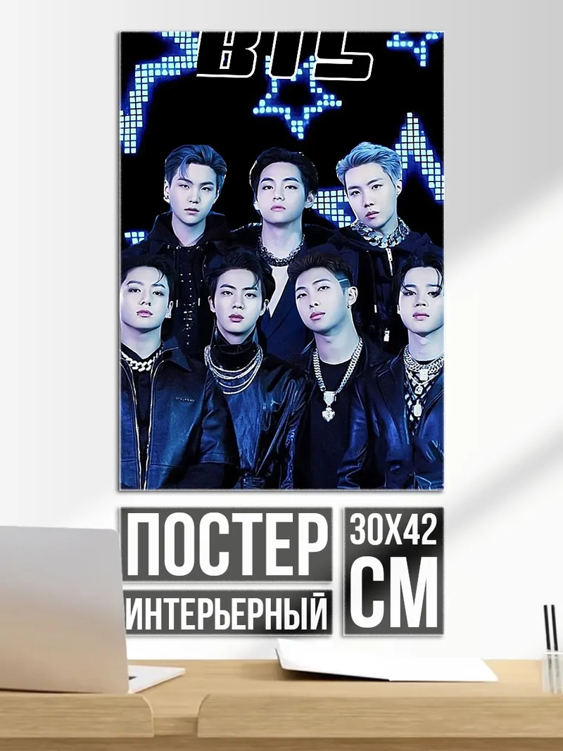 Постер BTS группа