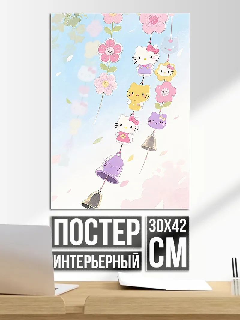 Постер Хелло Китти подвески