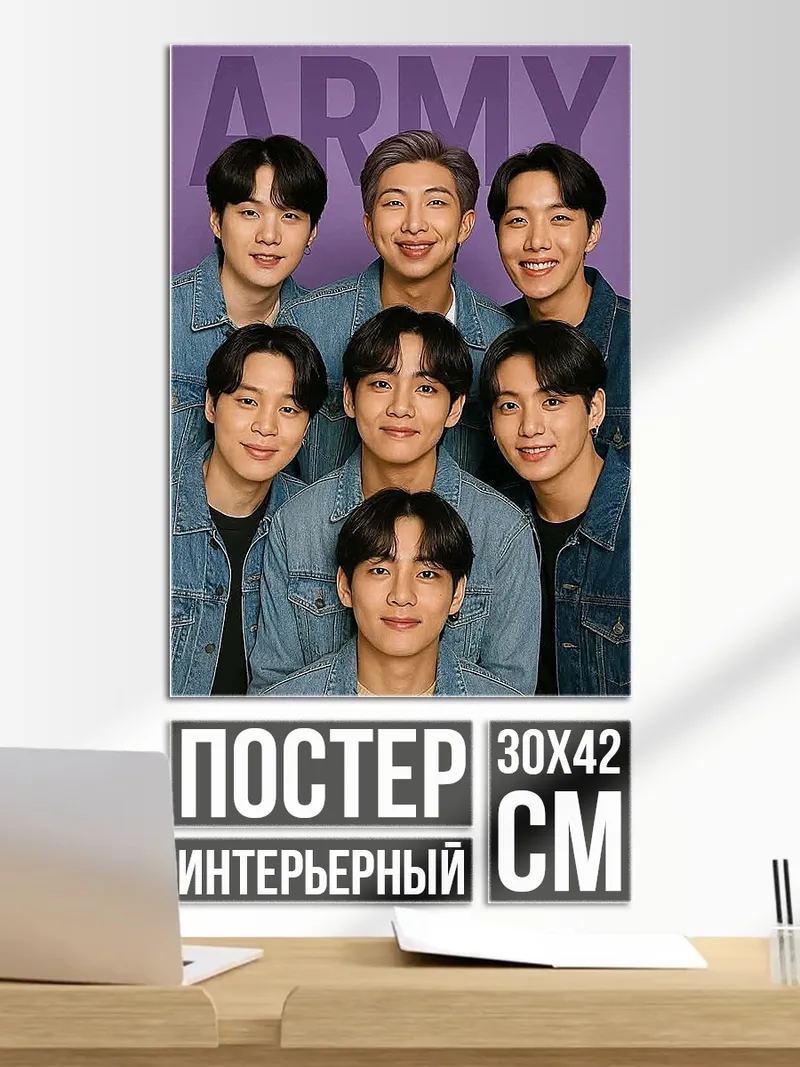 Постер Группа BTS