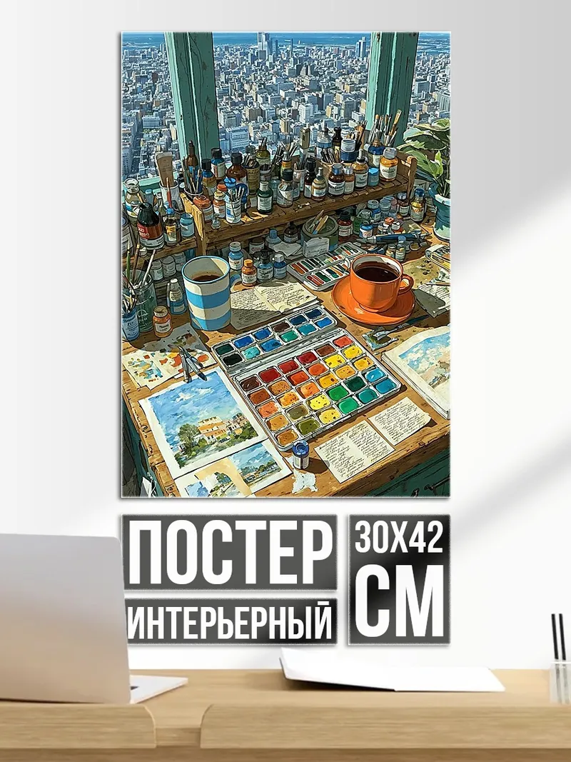 Постер Мастерская художника