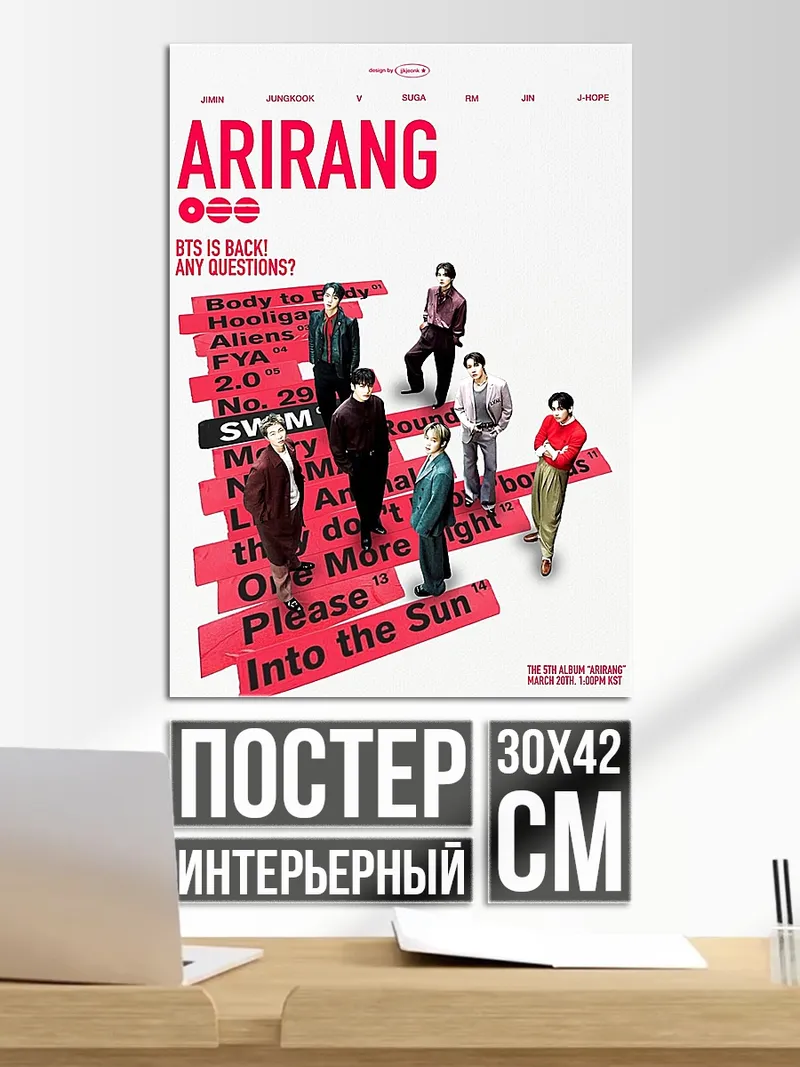 Постер ARIRANG BTS