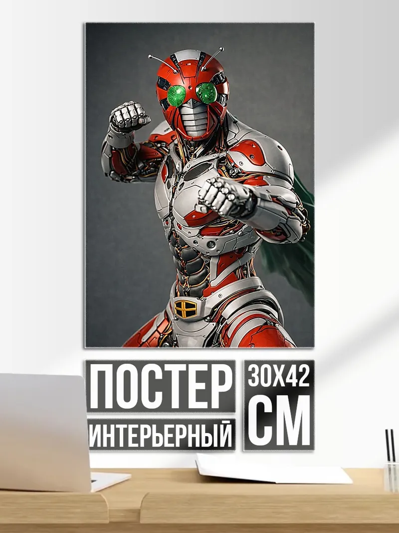 Постер Камен Райдер