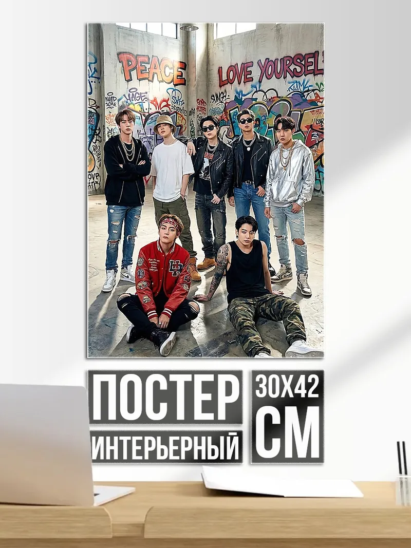 Постер Группа BTS
