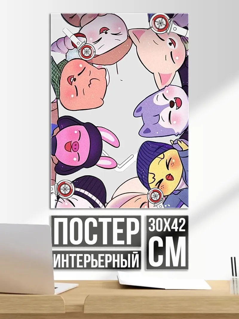 Постер Милые аниме мордочки