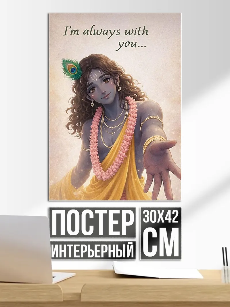 Постер Кришна всегда с тобой