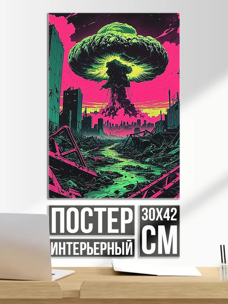 Постер Ядерный взрыв