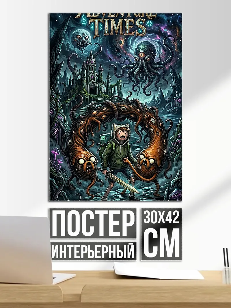 Постер Финн и Джейк