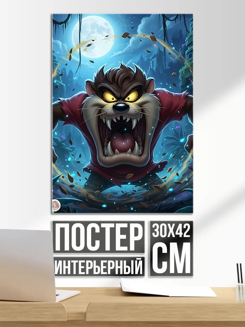 Постер Тасманский дьявол