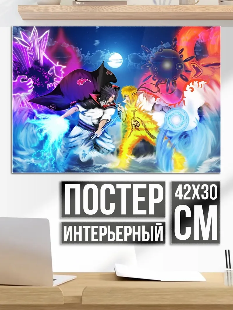 Постер Битва Наруто