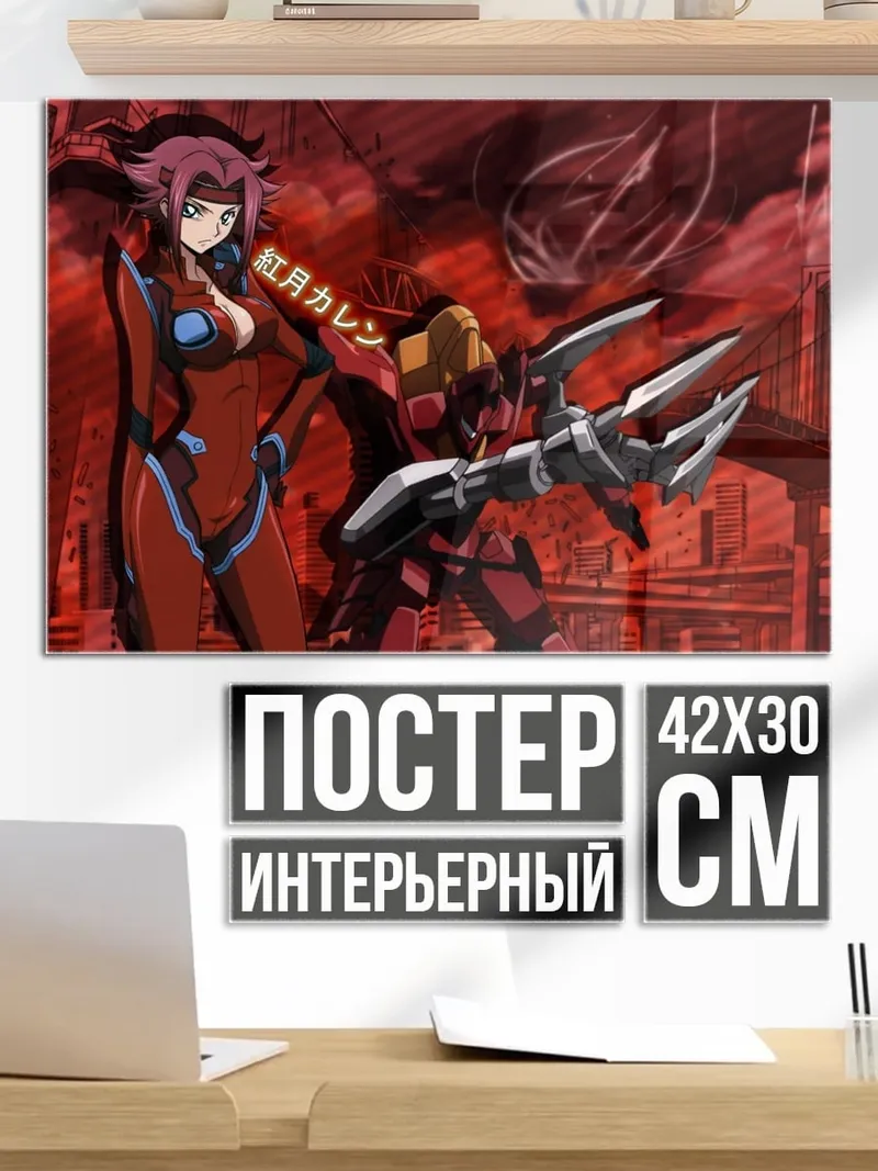Постер Девушки в красном