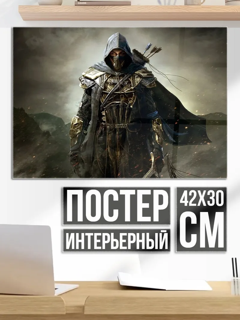 Постер Воин в капюшоне