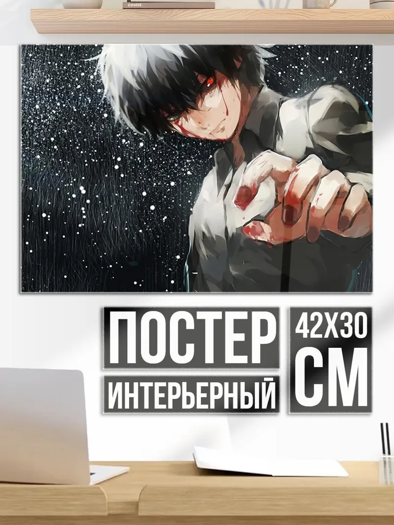 Постер Аниме парень