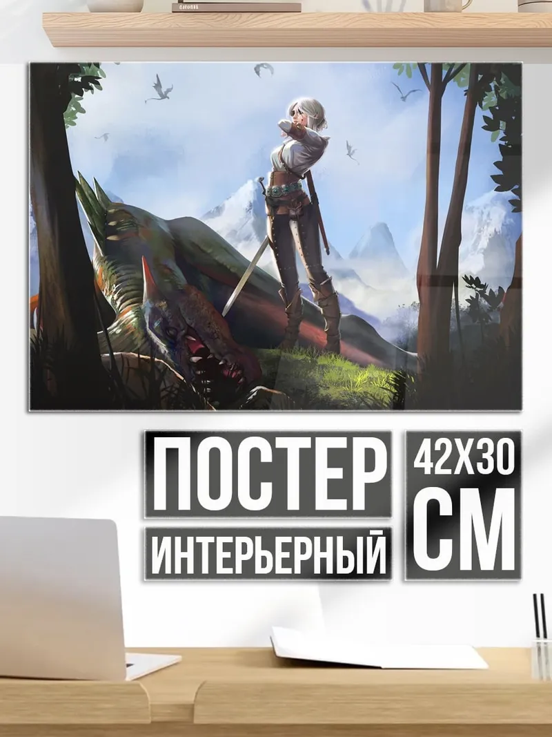 Постер Воительница и дракон
