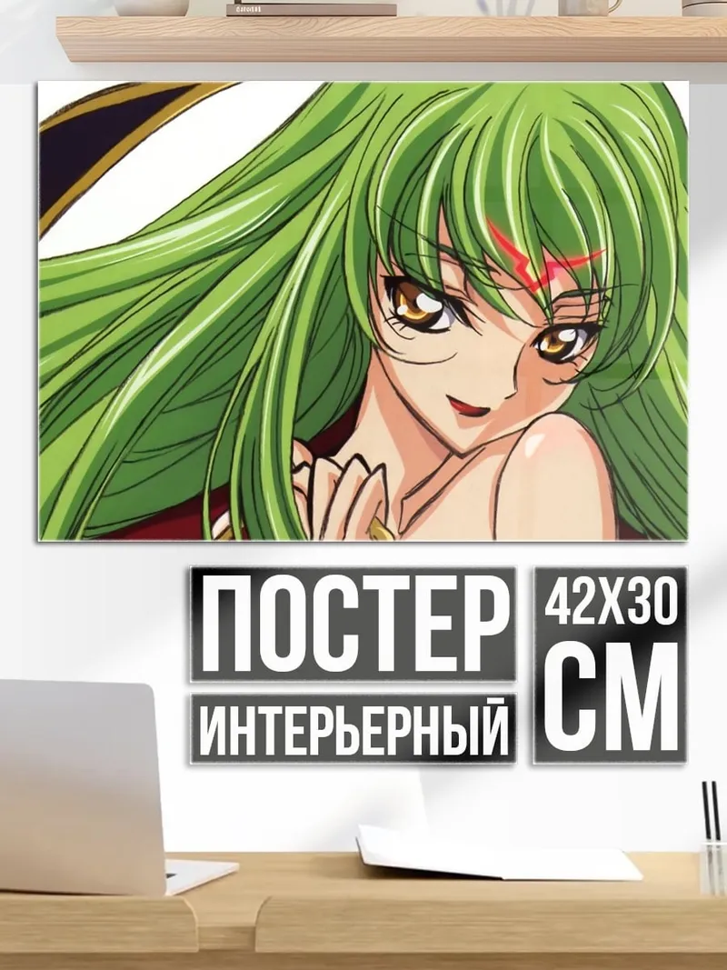 Постер Аниме девушка CC