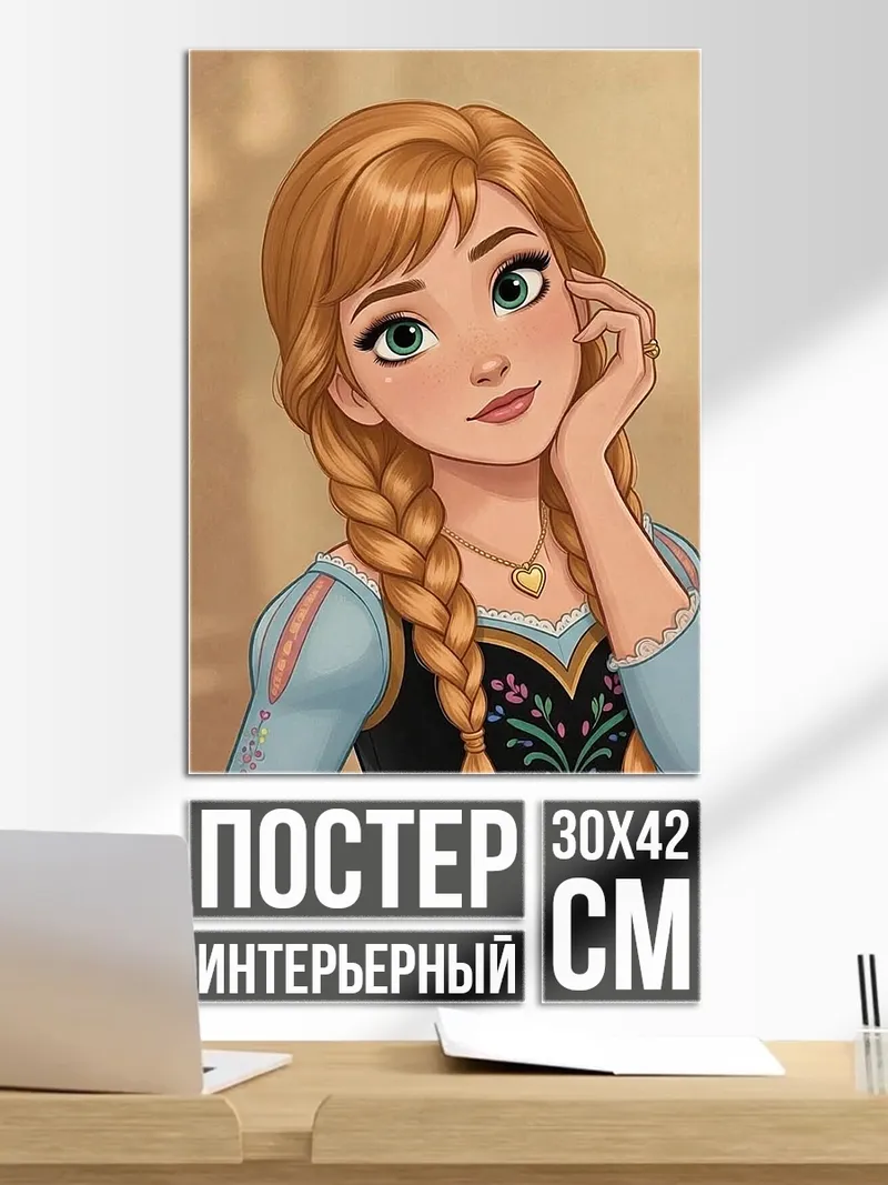 Постер Принцесса Анна из Холодного Сердца