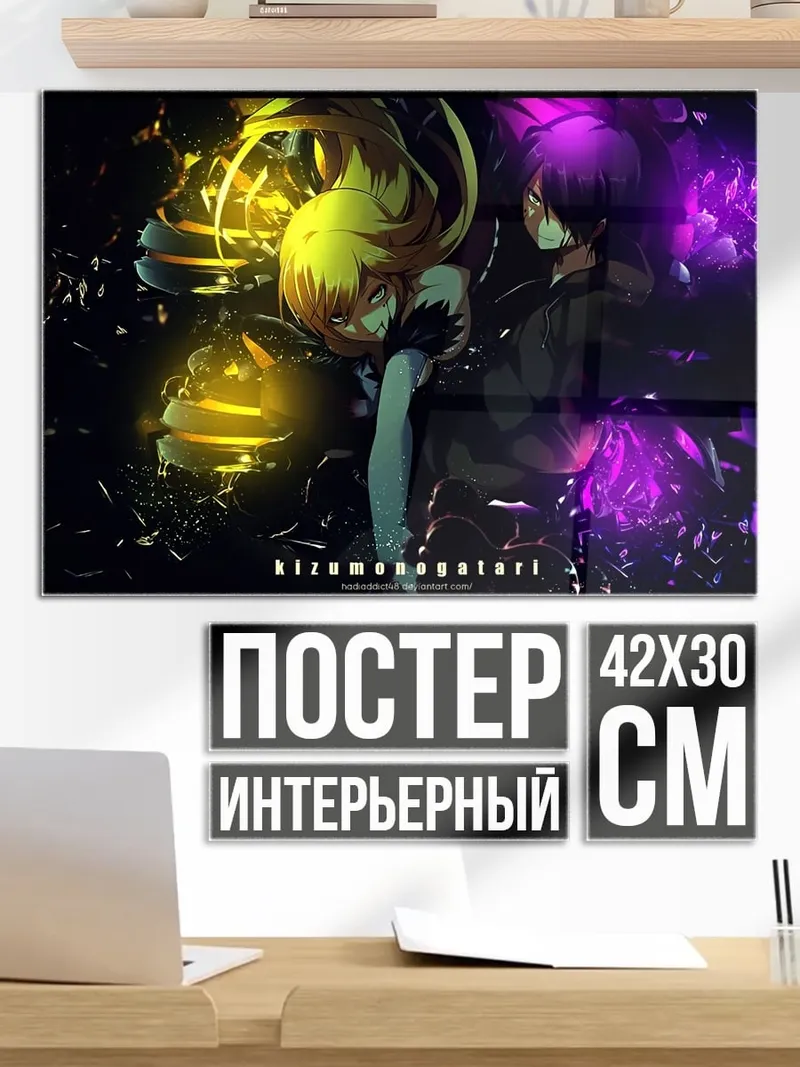 Постер Аниме девушки магия