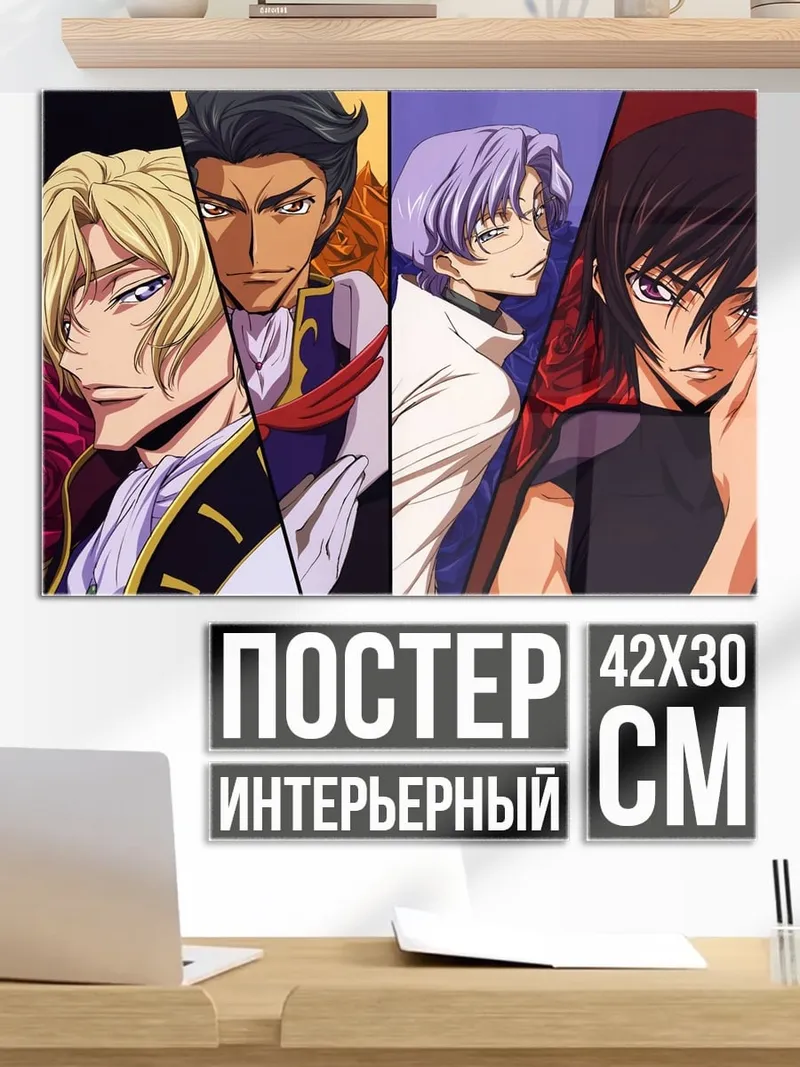 Постер Персонажи Code Geass