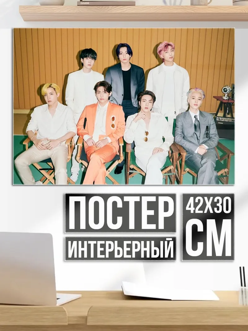Постер BTS группа